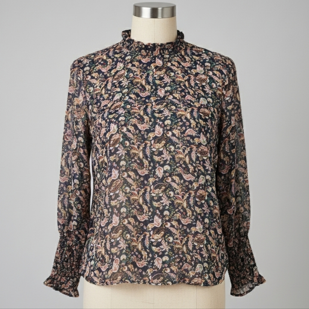 maison d'Amelie FLAWLESS Floral Print Women's Medium Top